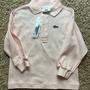 New Lacoste Toddler Polo